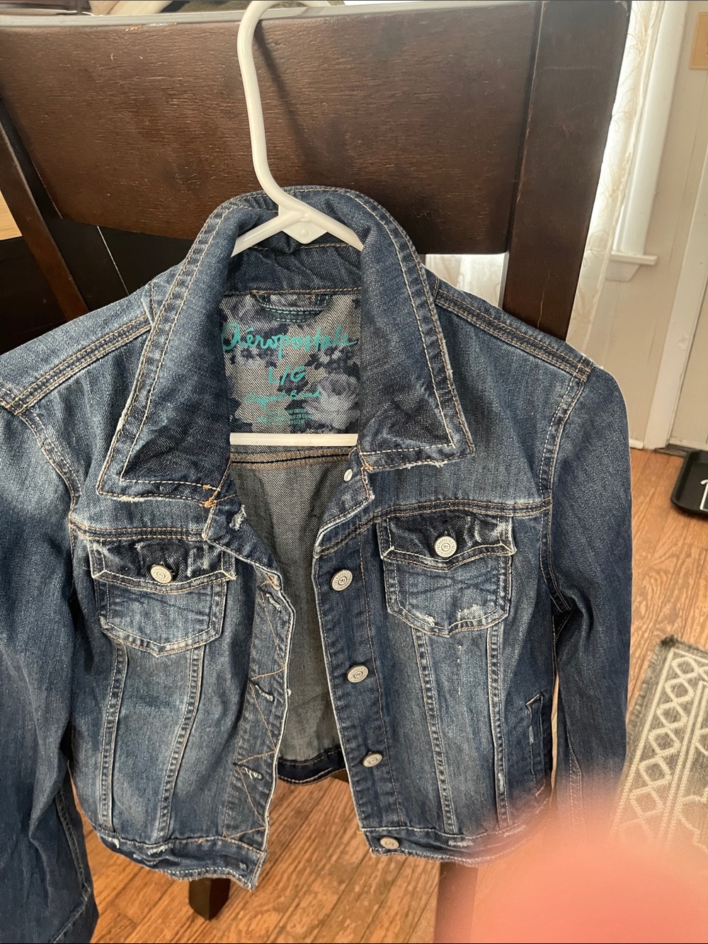 Aeropostale Blue Denim Jean Jacket
